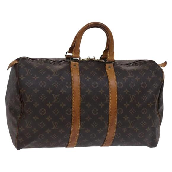 LOUIS VUITTON Monogram Keepall 45 Boston Bag M41428 - Picture 1 of 16